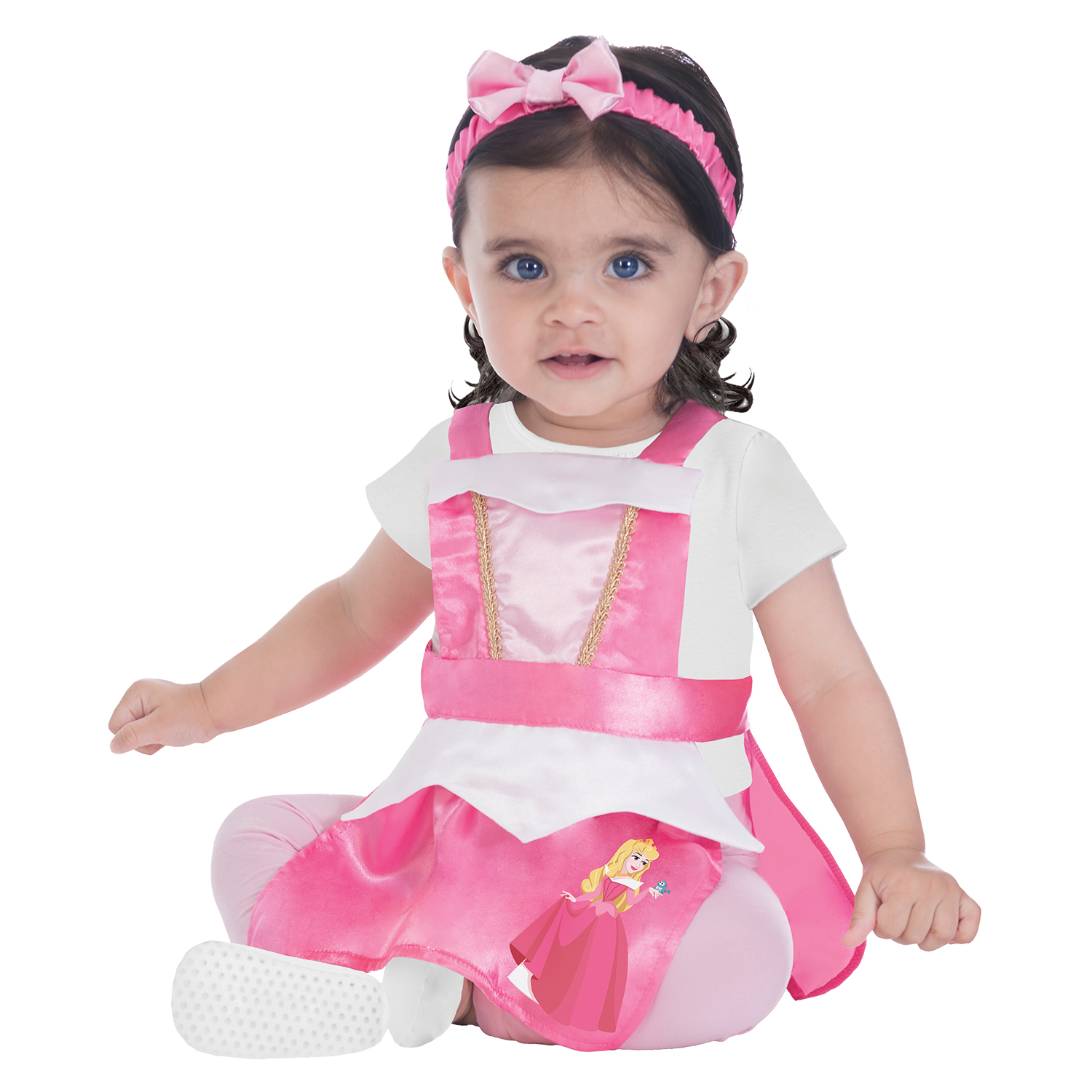Disney Baby Sleeping Beauty Dress Up Pinafore 1-2Years (80-92cm) RRP £14.99 CLEARANCE XL £2